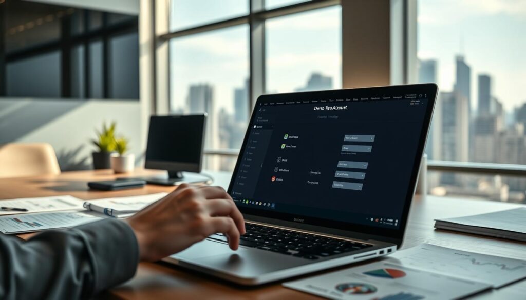 configurare conto demo trading