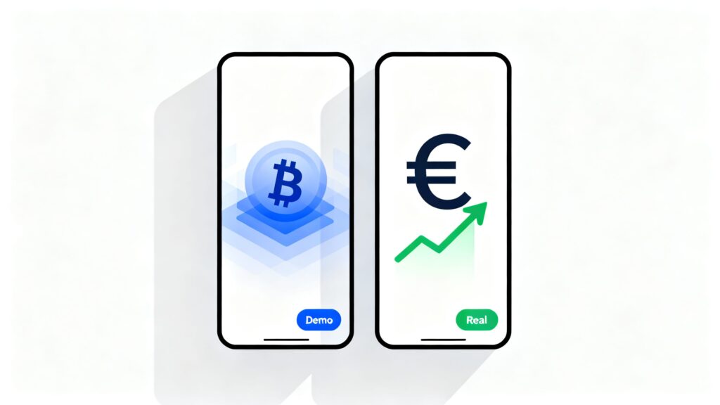 trading conto demo vs reale